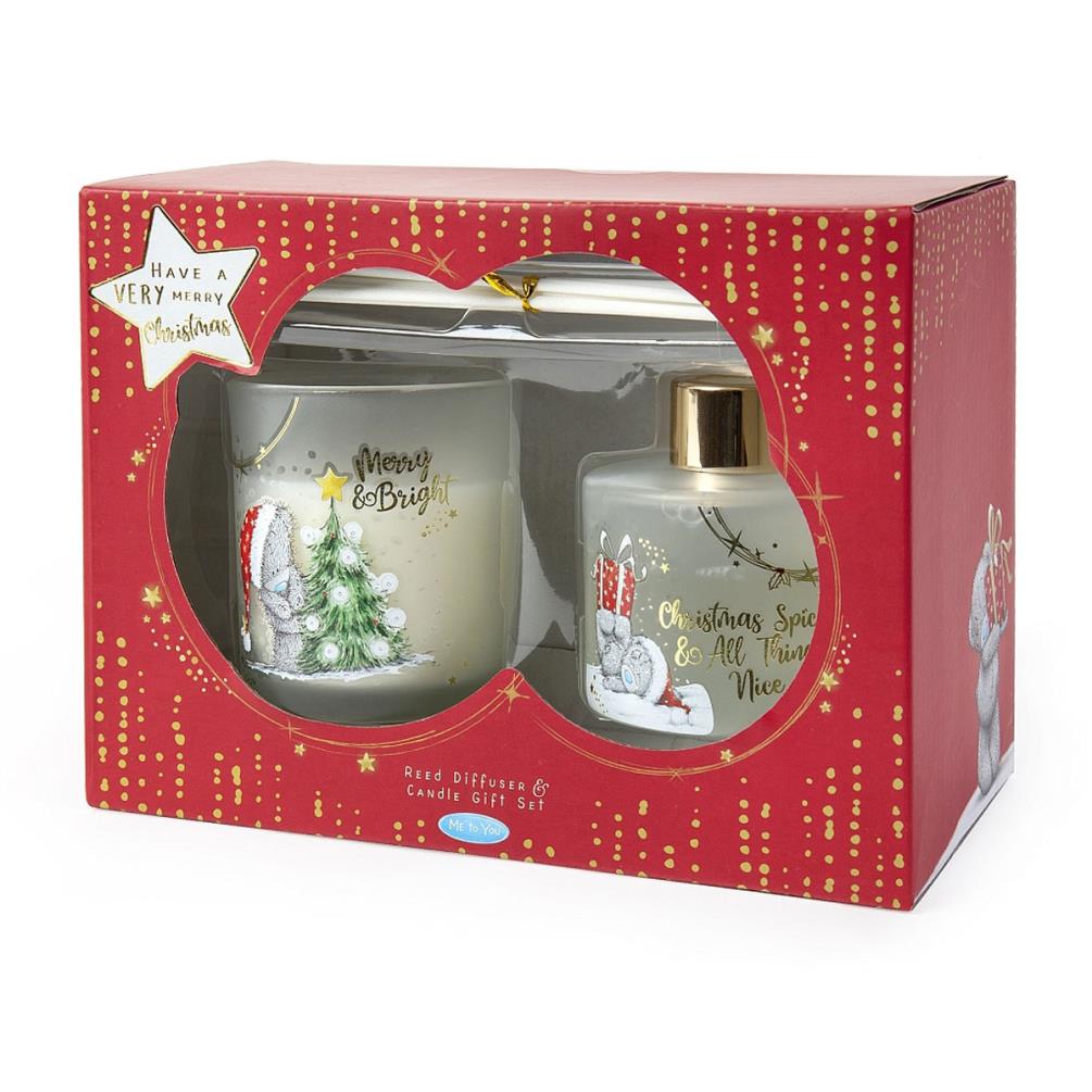 Me to You Bear Candle & Reed Diffuser Christmas Gift Set Extra Image 1